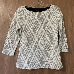 Ann Taylor 3/4 length sleeve top